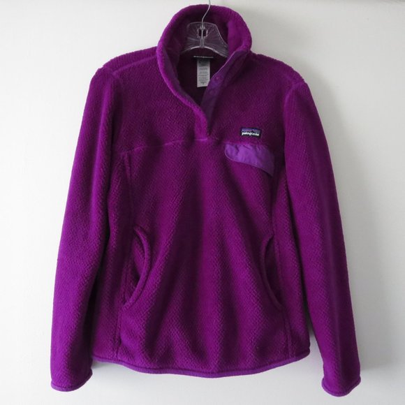 Patagonia Sweaters - Patagonia Re-Tool Snap-T Pullover, XS, Ikat Purple